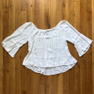 Off-the-Shoulder Flowy Top